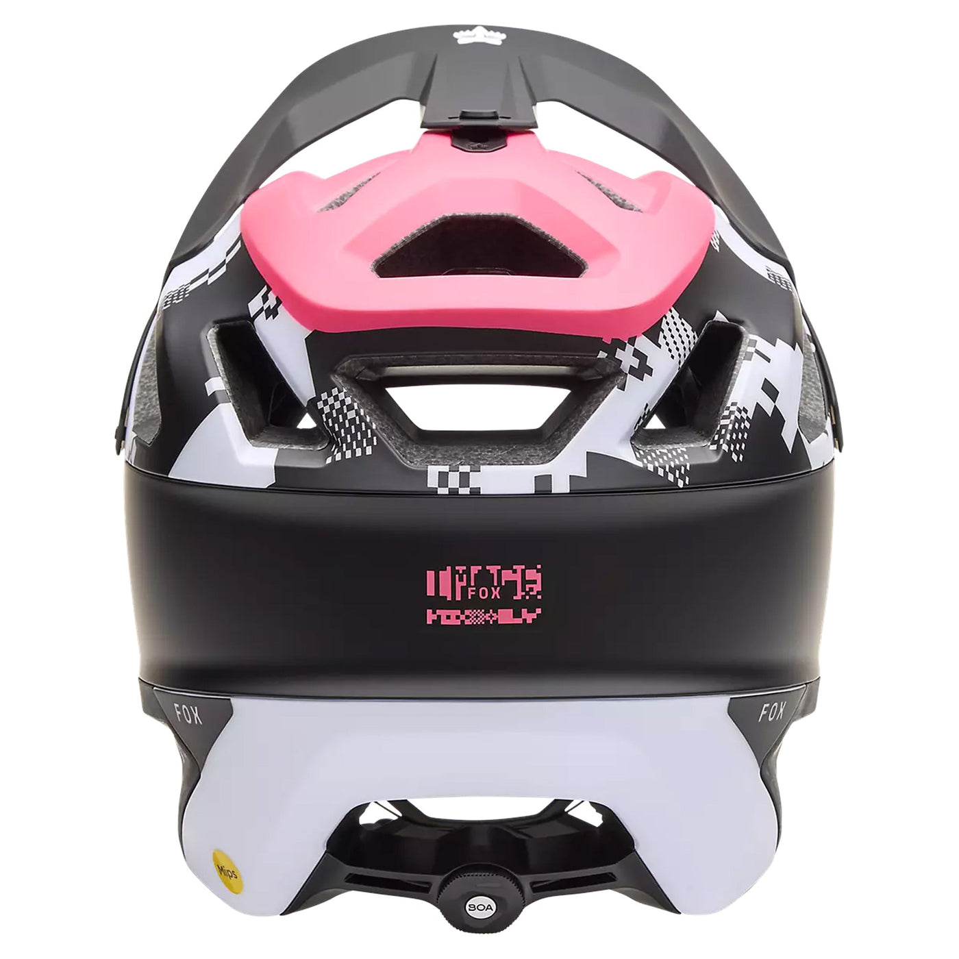 Casco Fox Dropframe Pro Digi Image - Nero bianco