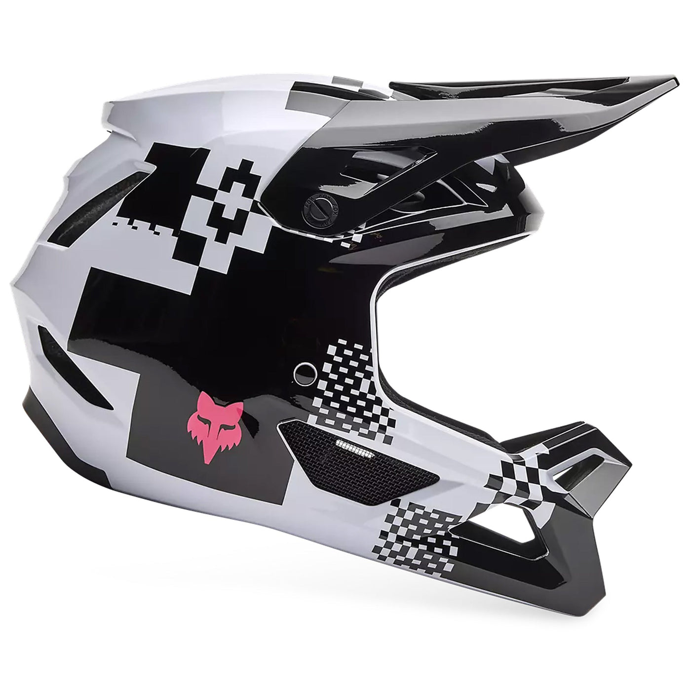 Casco Fox Rampage Digi Image - Bianco nero