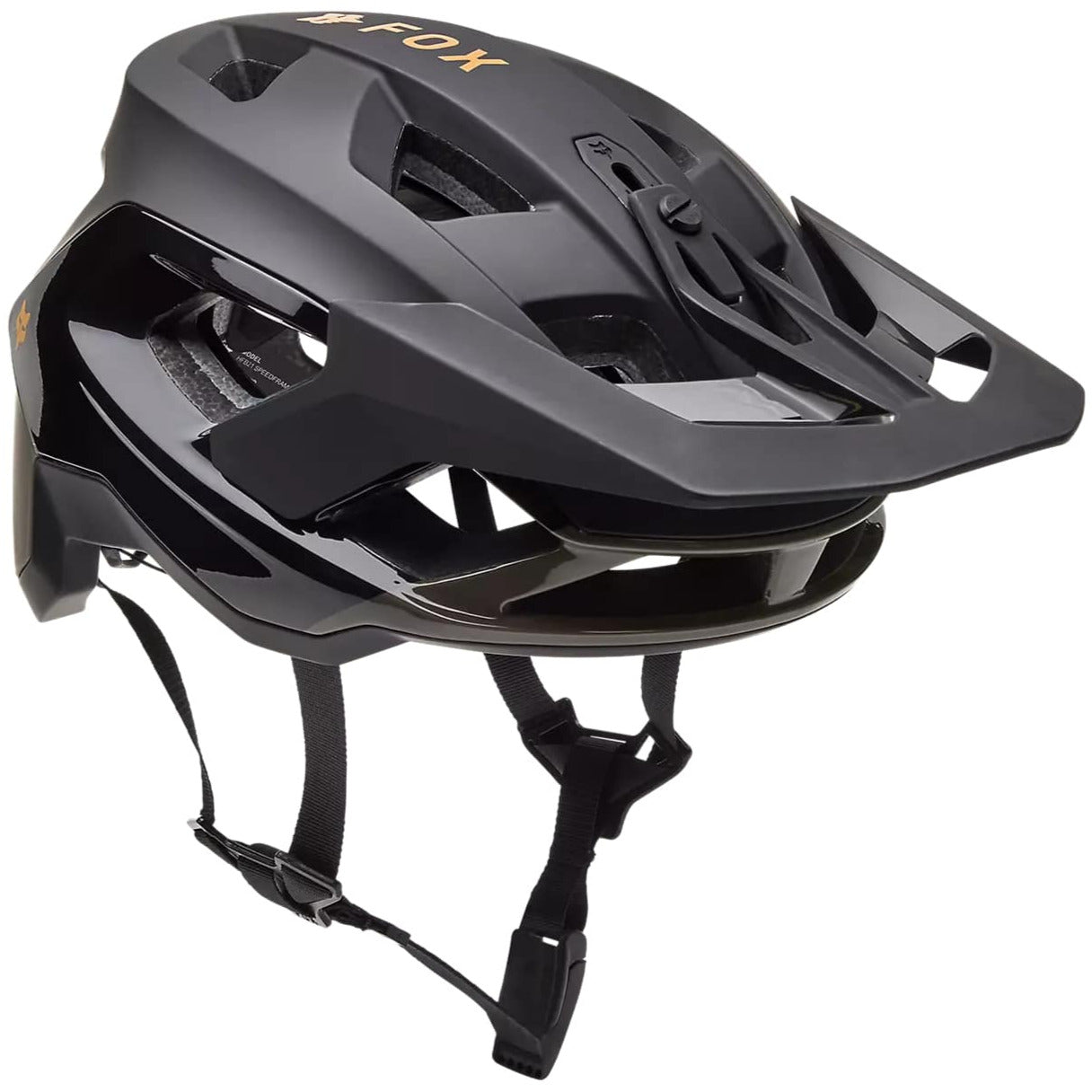 Casco Fox Speedframe Pro Backfade - Nero