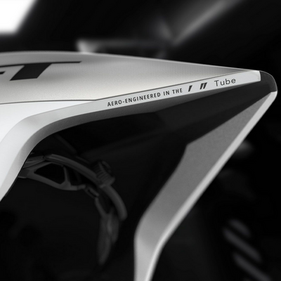Casco Met Drone Wide Body 2 - Bianco