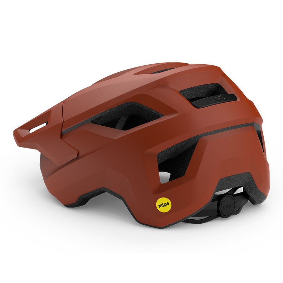 Casco Met Shelter Mips - Rosso