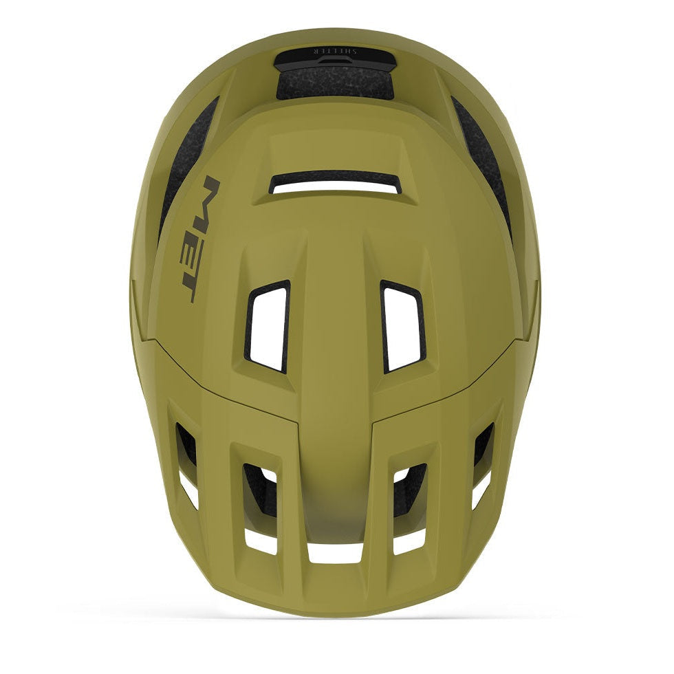 Casco Met Shelter Mips - Verde oliva