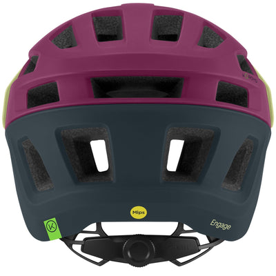 Casco Smith Engage Mips - Viola giallo