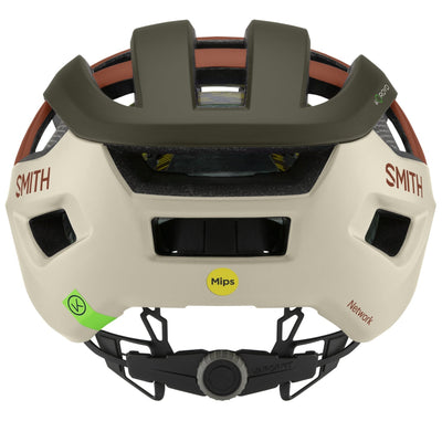 Casco Smith Network Mips - Verde scuro