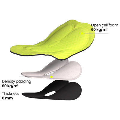 Salopette Ale Pragma Corsa 2.0 - Nero bianco