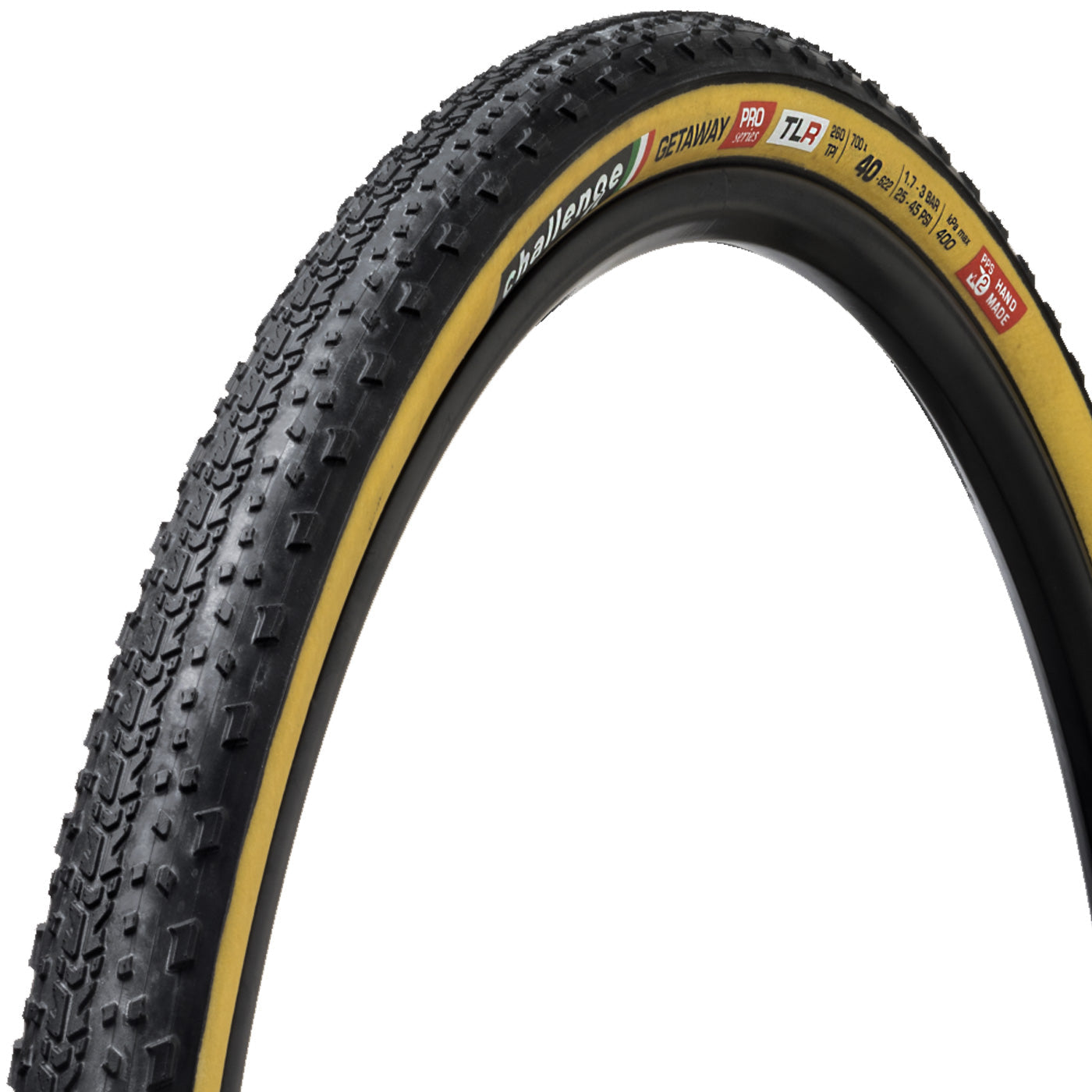 Copertone Challenge Getaway Pro TLR 700x45 - Nero para