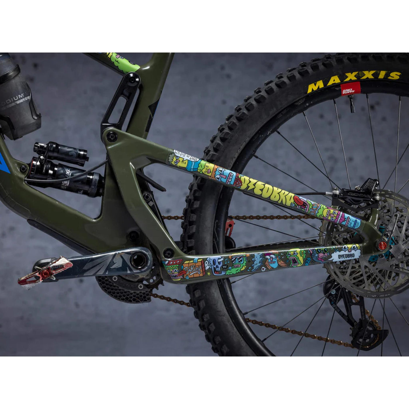 DyedBro MTB Frame Protection Kit