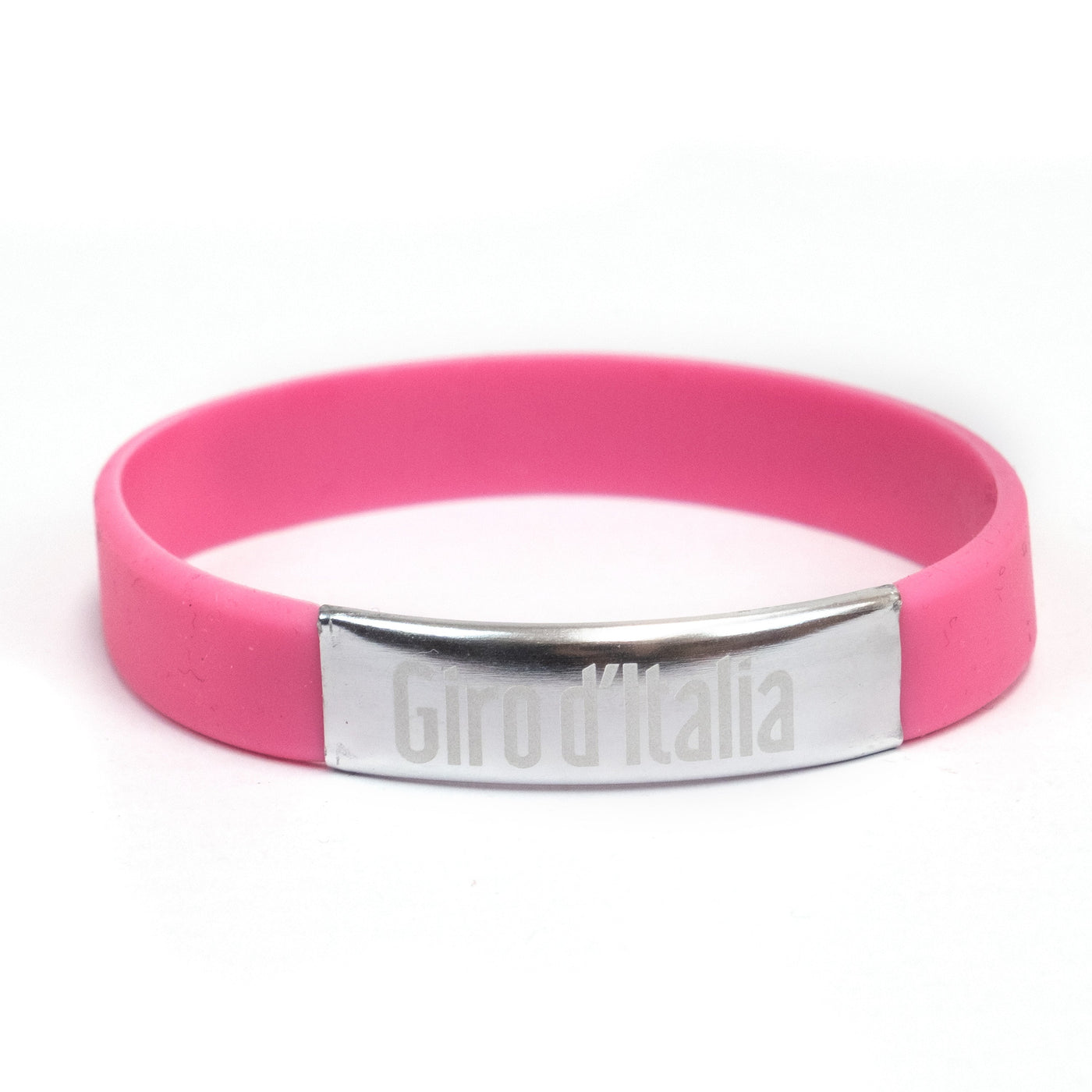 Bracciale in silicone con targhetta Giro d'Italia