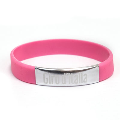 Bracciale in silicone con targhetta Giro d'Italia