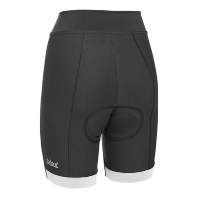 Pantaloncini donna Dotout Sprint Pro - Nero bianco