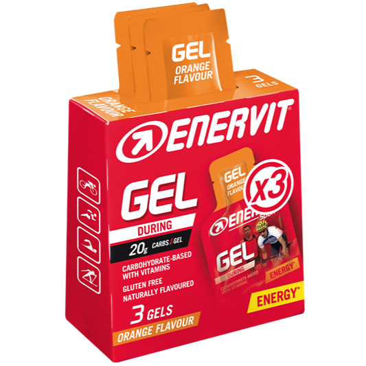 Enervit Gel Arancia Astuccio da 3