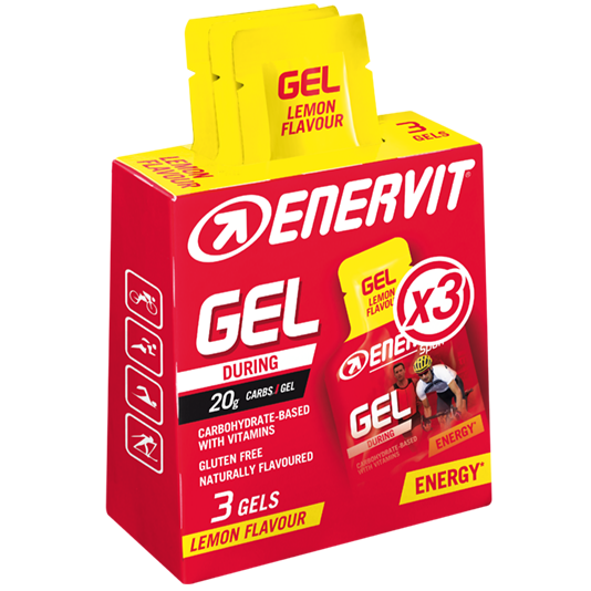 Enervit Gel Limone Astuccio da 3