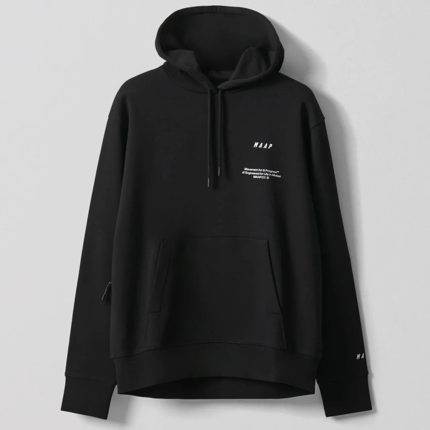 Felpa Maap Essentials Print Hoodie - Nero