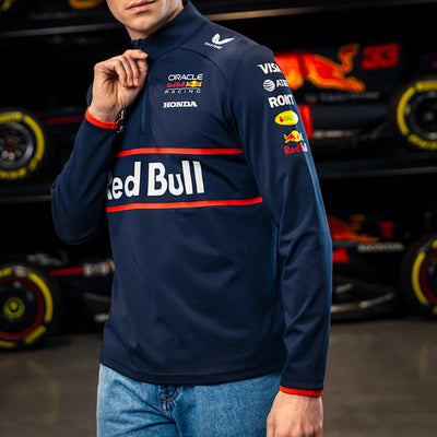Felpa Oracle Red Bull Racing Halfzip