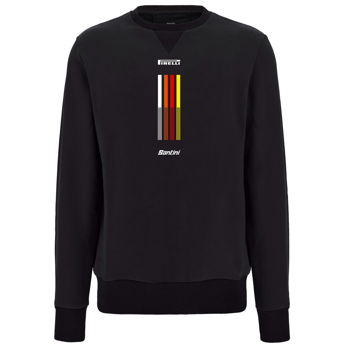 Felpa Santini x PIRELLI Tape - Nero