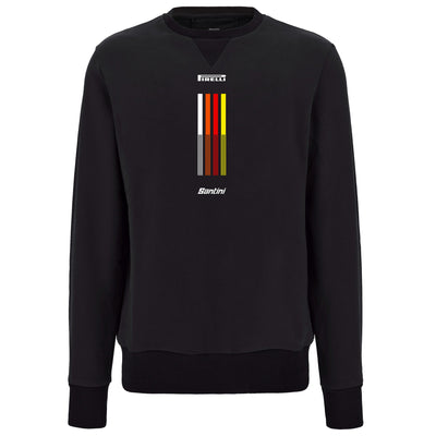 Felpa Santini x PIRELLI Tape - Nero