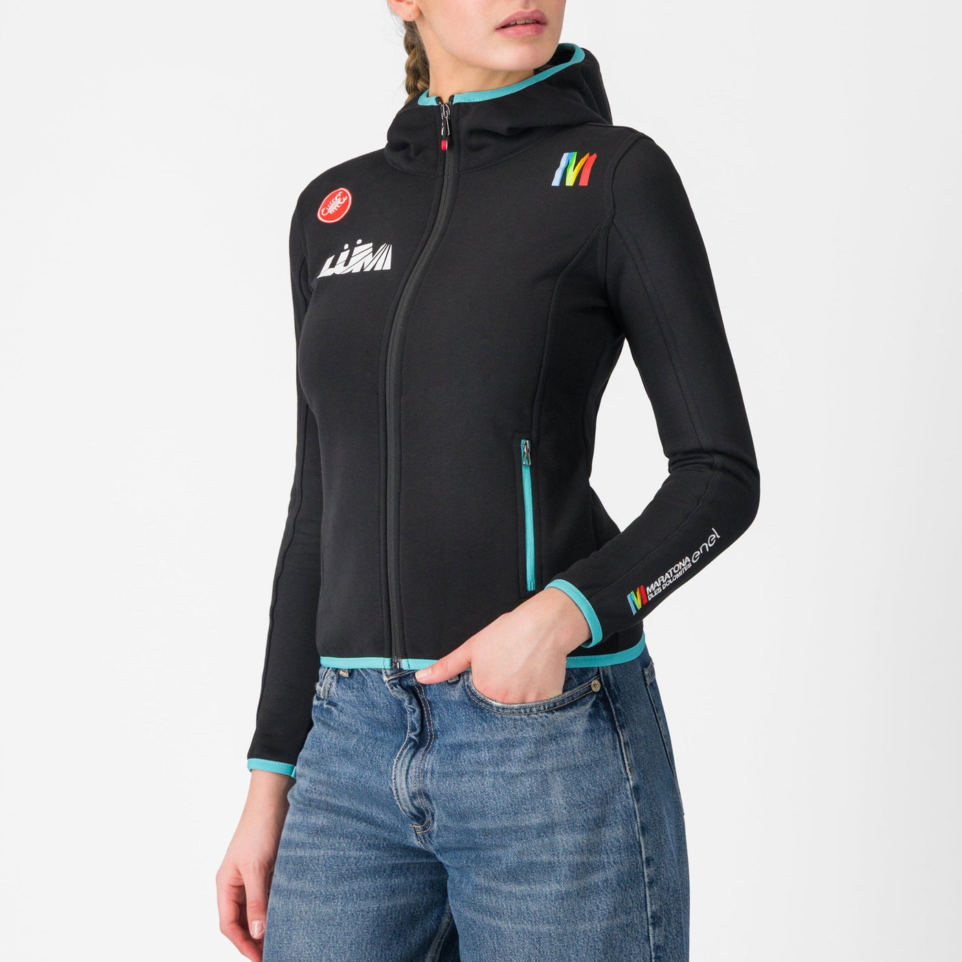 Felpa donna Maratona Dles Dolomites - Enel 2025