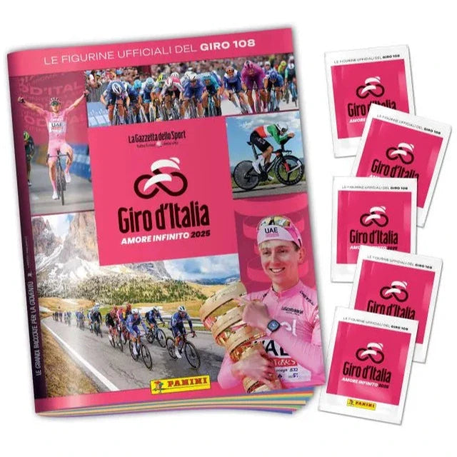 Album Figurine Giro d'Italia 108 Starter Pack Panini