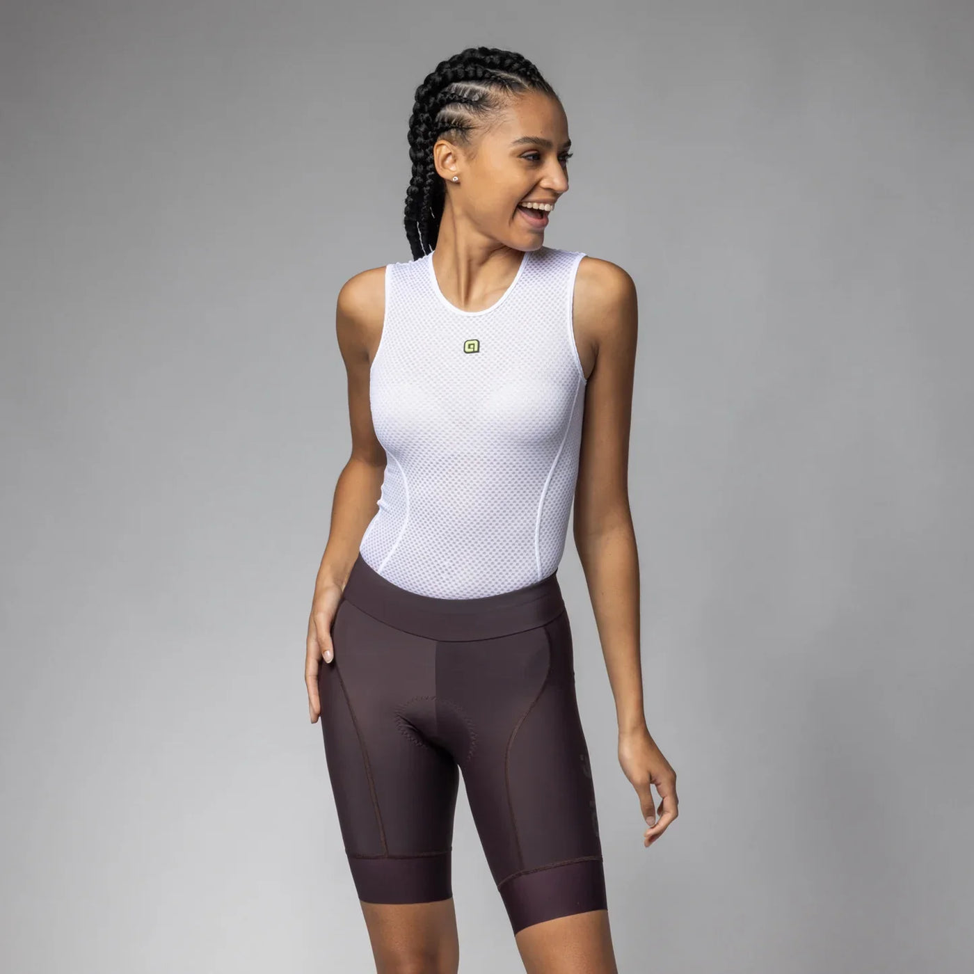 Pantaloncini donna Ale PR-E Magic Colour - Marrone