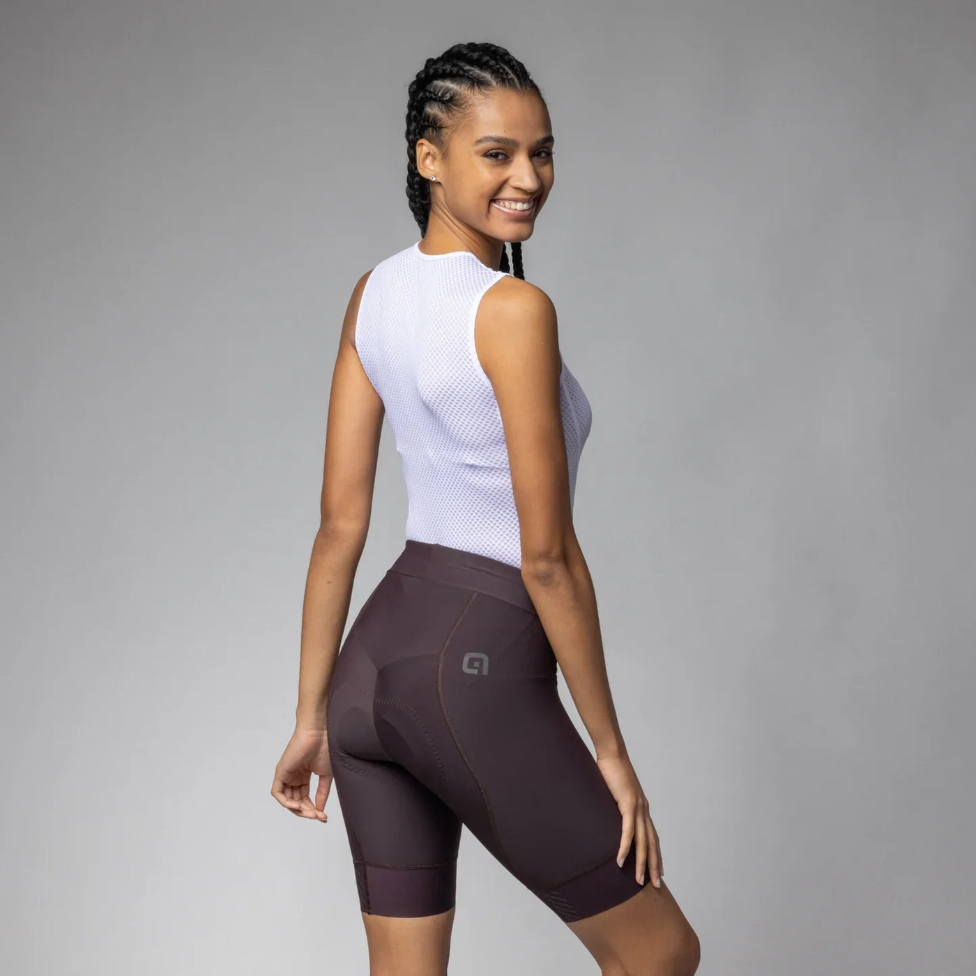 Pantaloncini donna Ale PR-E Magic Colour - Marrone