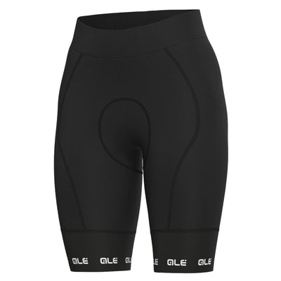 Pantaloncini donna Ale PR-E Strada 2.0 - Nero bianco