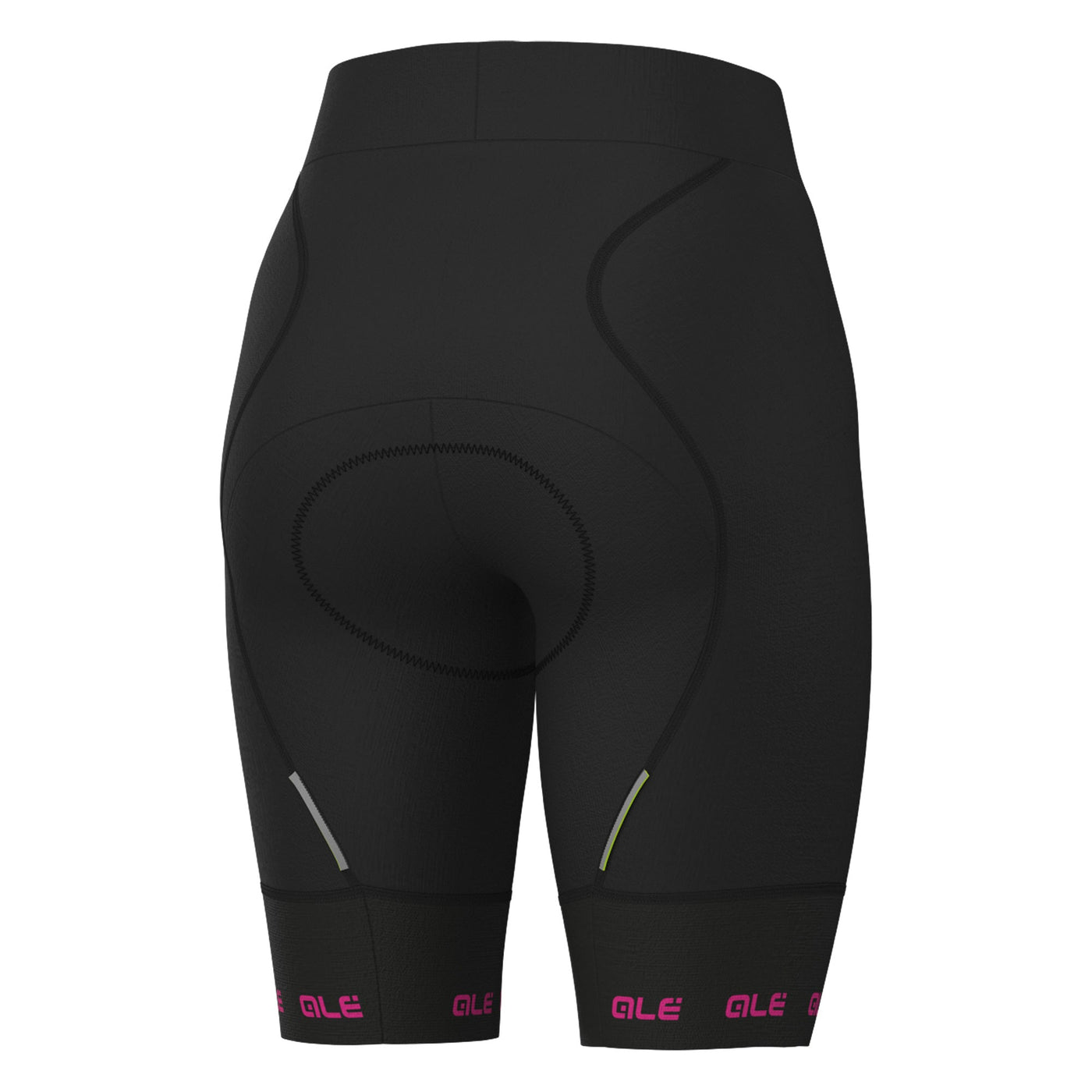 Pantaloncini donna Ale PR-E Strada 2.0 - Nero fucsia