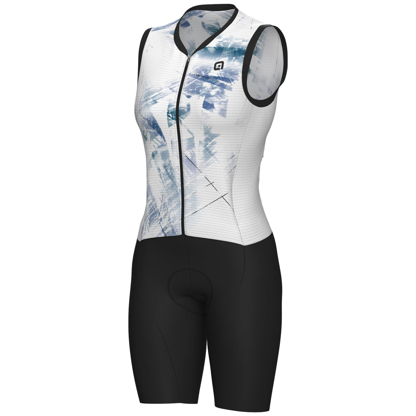 Body donna senza maniche Ale Pragma Mirror - Bianco