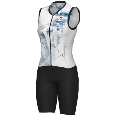 Body donna senza maniche Ale Pragma Mirror - Bianco