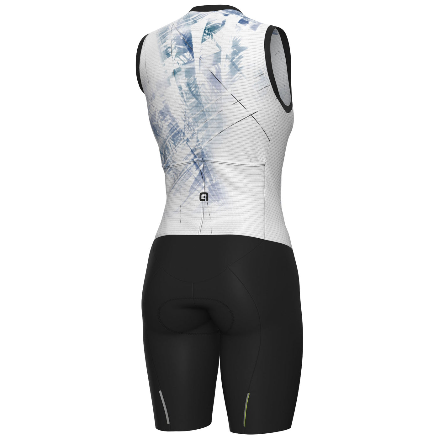 Body donna senza maniche Ale Pragma Mirror - Bianco