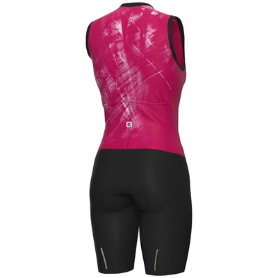 Body donna senza maniche Ale Pragma Mirror - Rosa