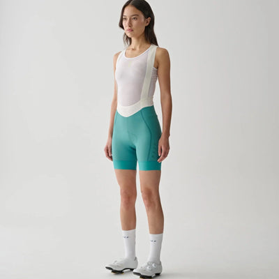 Salopette donna Maap Team Evo Short - Verde chiaro