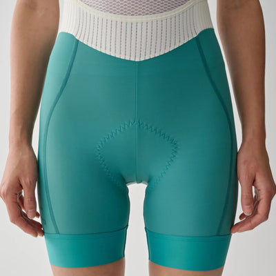 Salopette donna Maap Team Evo Short - Verde chiaro