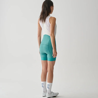 Salopette donna Maap Team Evo Short - Verde chiaro
