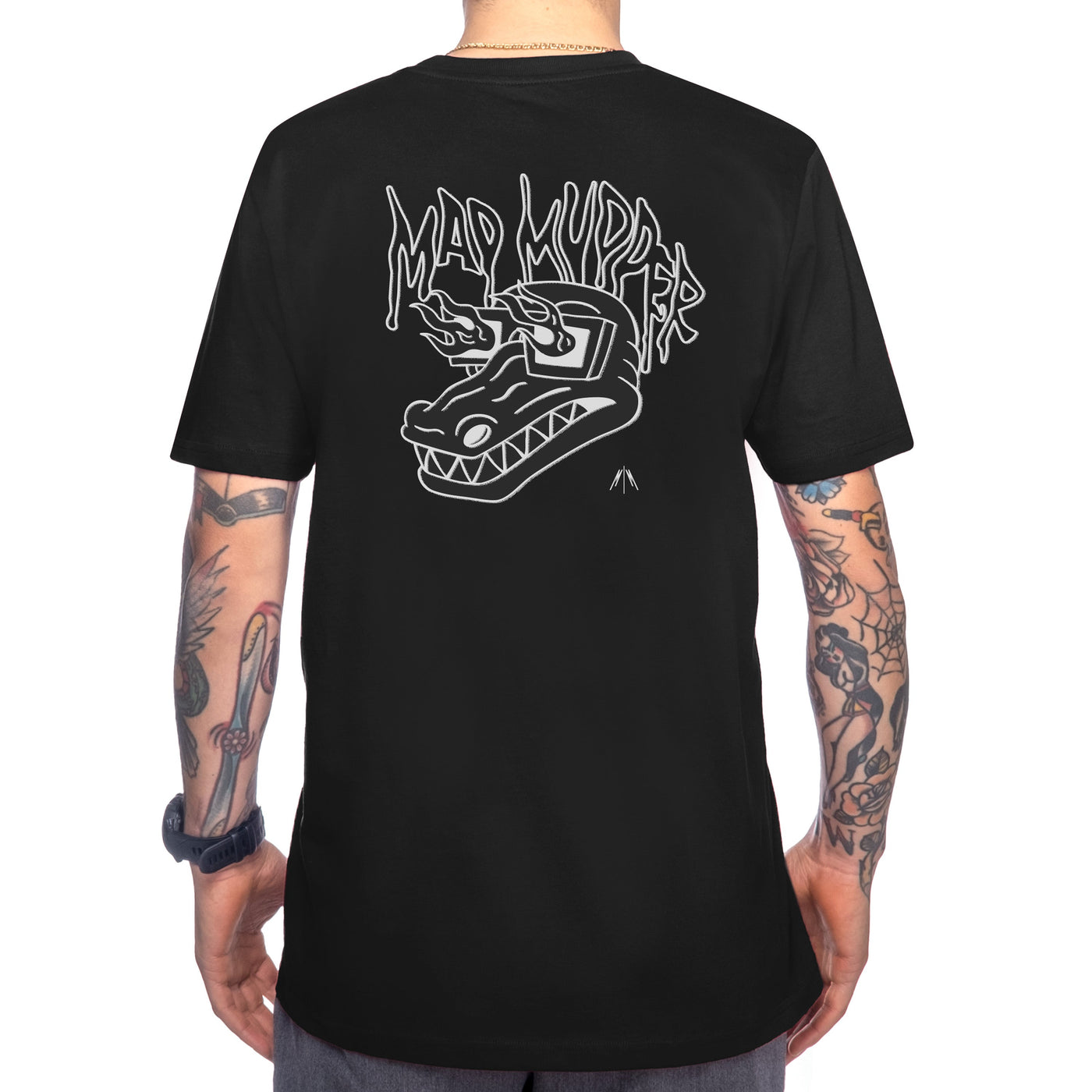 T-shirt Mad Mudder - Nero