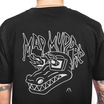 T-shirt Mad Mudder - Nero