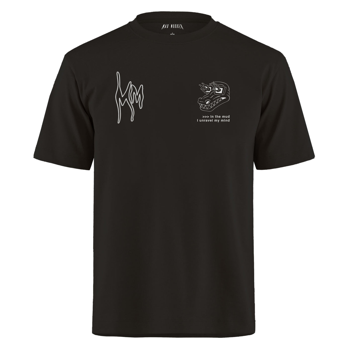 T-shirt Mad Mudder - Nero