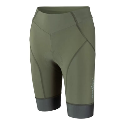 Pantaloncini donna Nalini Road - Verde