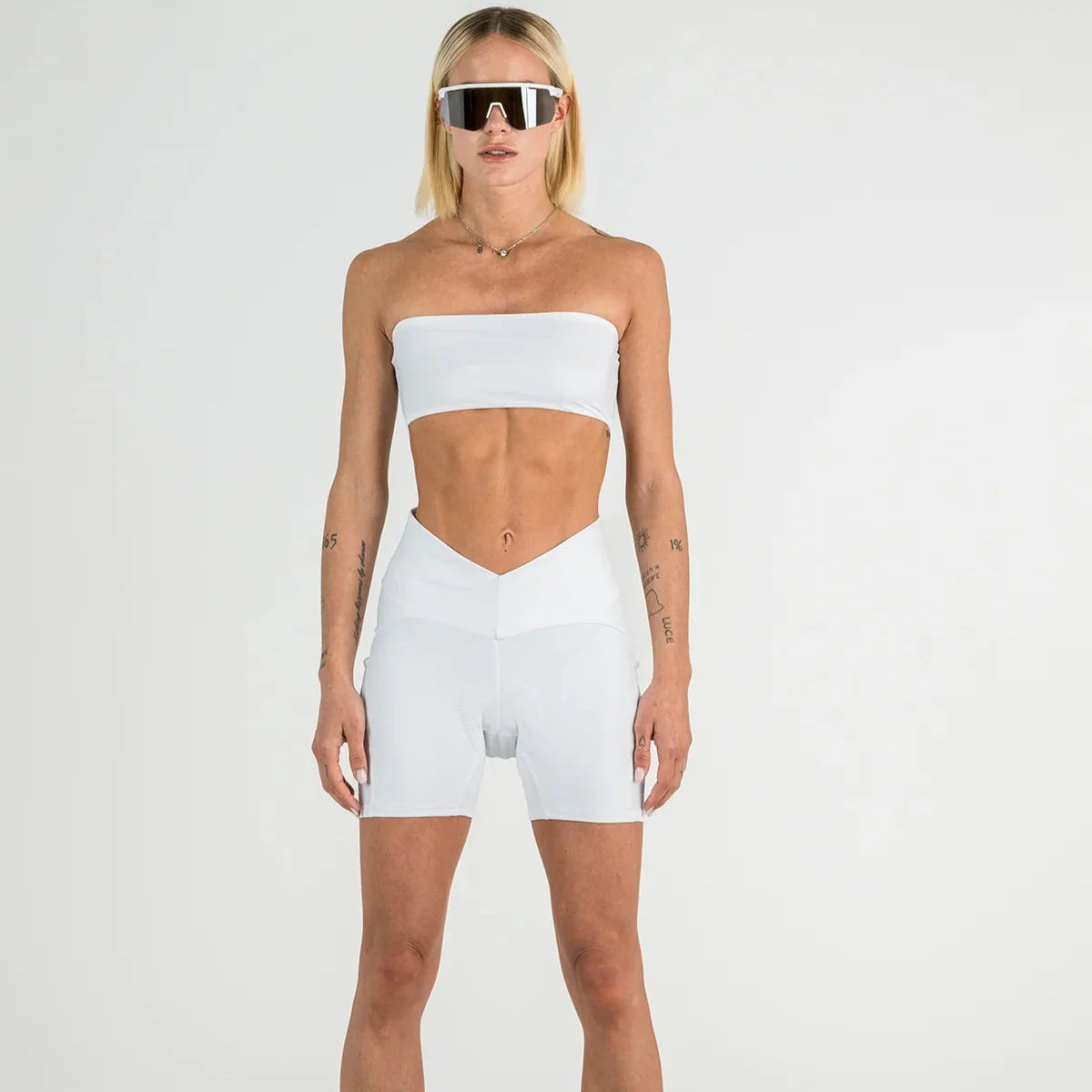 Pantaloncini donna Rh+ HW 12 - Bianco