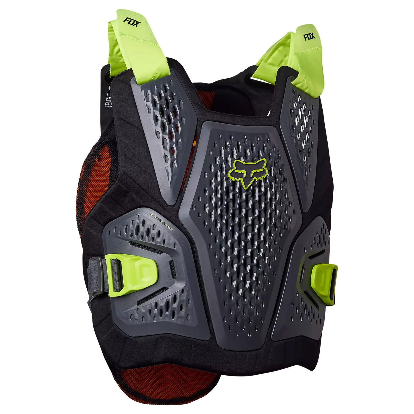 Pettorina Fox Raceframe Impact D3O - Grigio