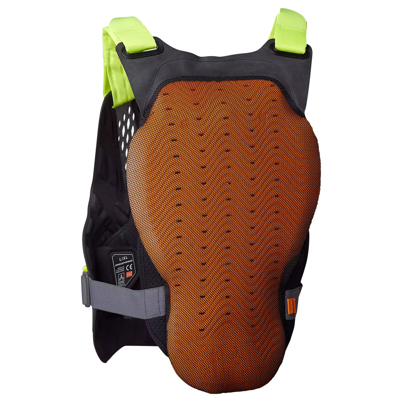 Pettorina Fox Raceframe Impact D3O - Grigio
