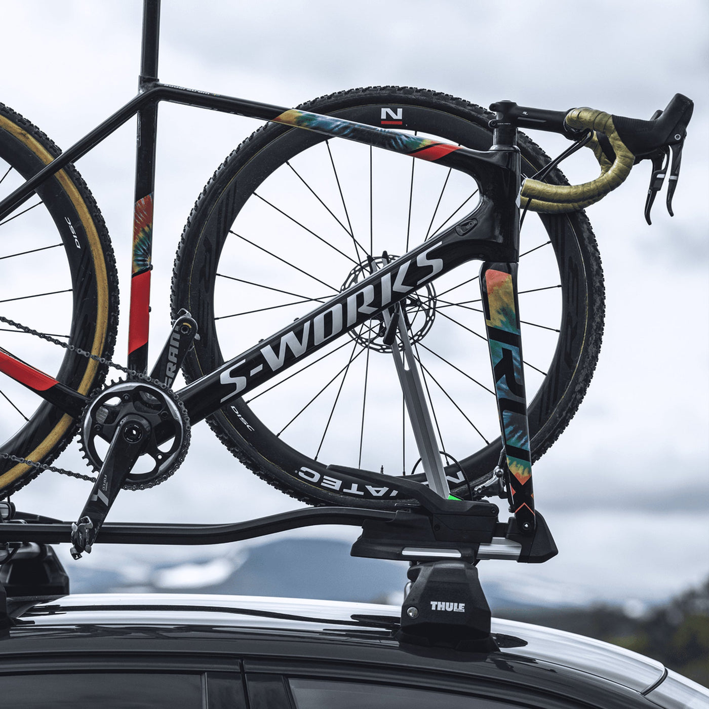 Portabici da tetto Thule TopRide