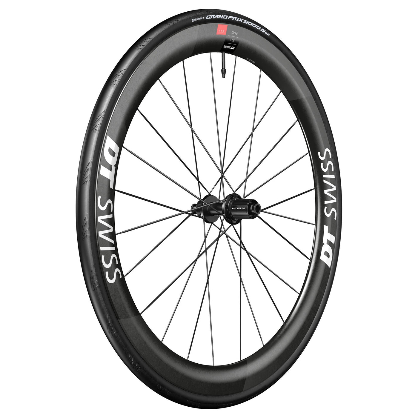 Ruote Dt Swiss ARC 1100 DI CL 50 WTS - Nero