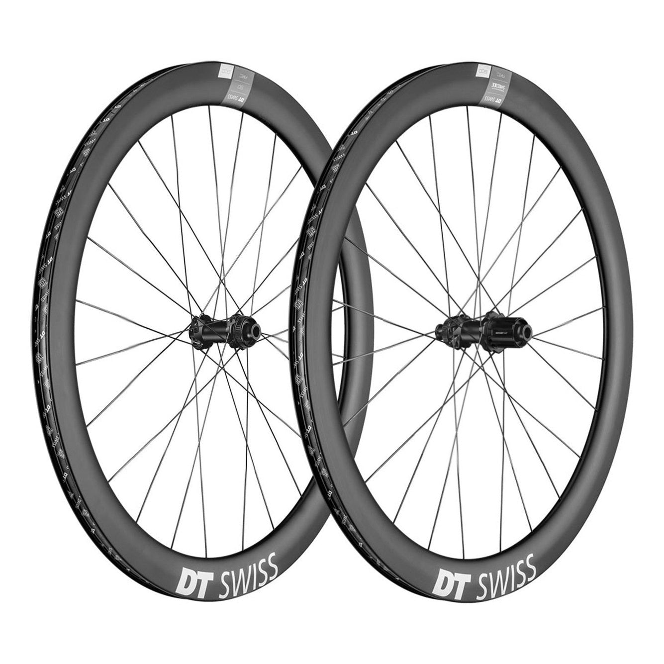 Ruote Dt Swiss ARC 1600 Spline DB 50 - Nero