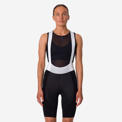 Salopette donna Rapha Pro Team 3 Long - Nero
