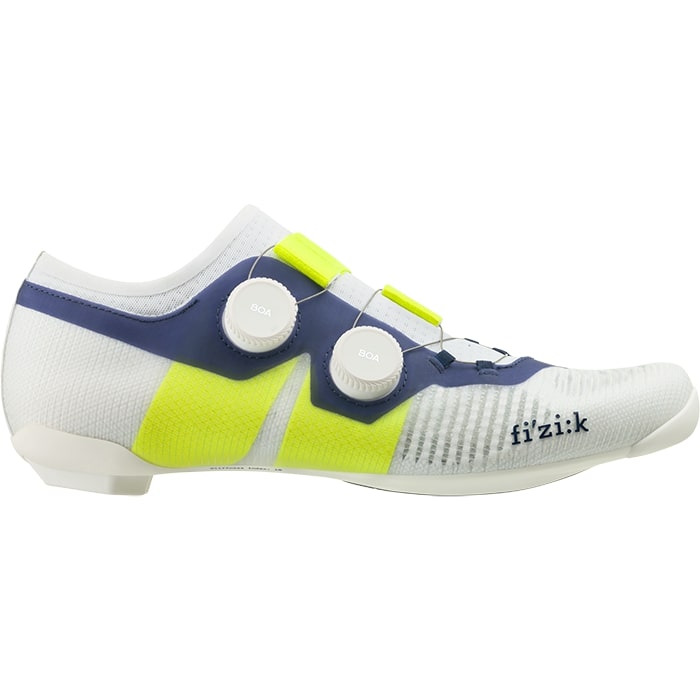 Scarpe Fizik Vega Carbon - Bianco giallo