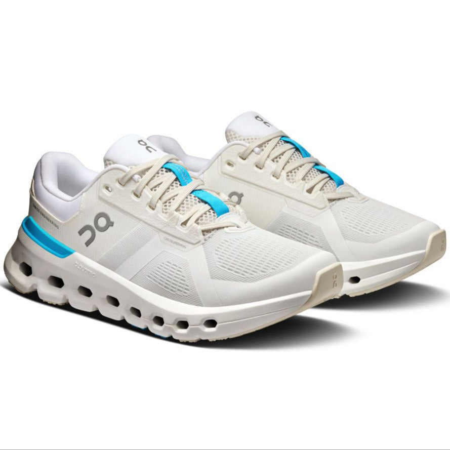 Scarpe donna On Cloudrunner 2 - Bianco azzurro