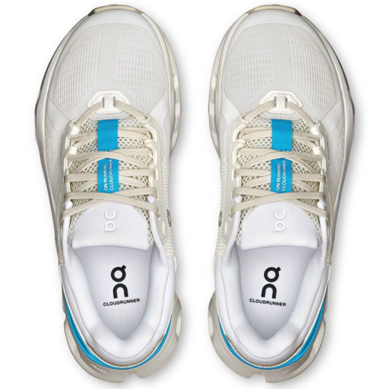 Scarpe donna On Cloudrunner 2 - Bianco azzurro