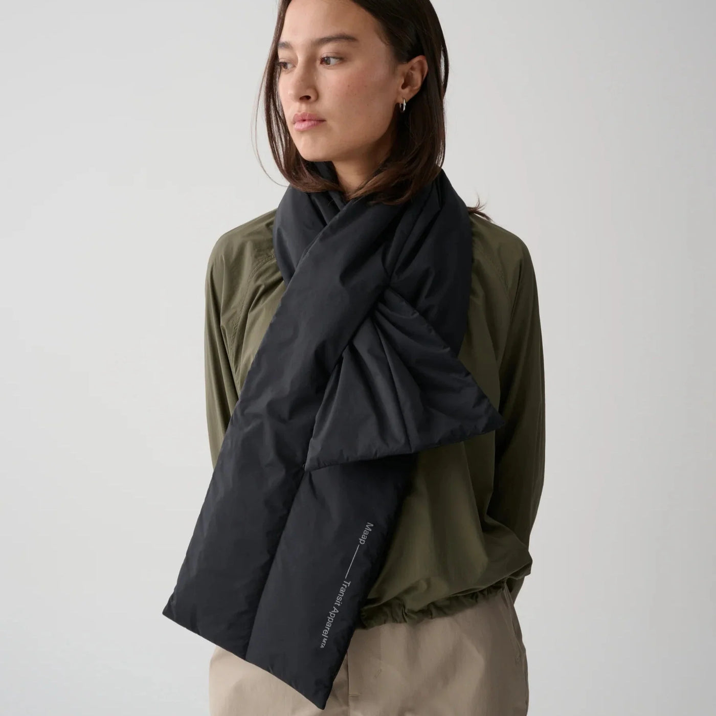Sciarpa Maap Puffer Scarf - Nero
