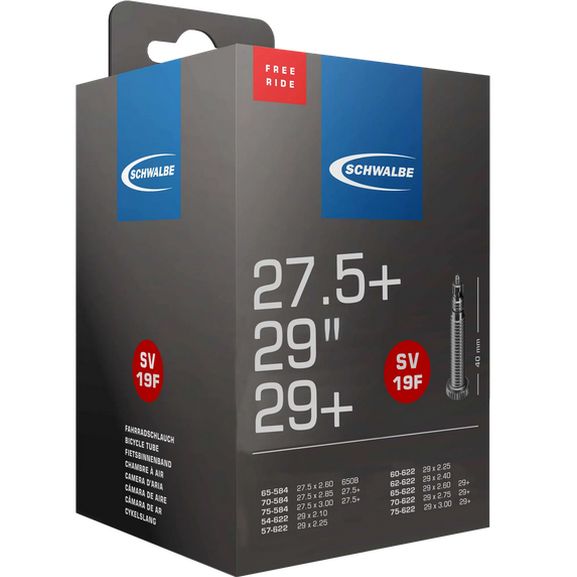 Camera d'aria Schwalbe SV19F 27.5+/29+ - Presta 40 mm