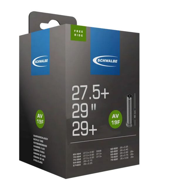 Camera d'aria Schwalbe AV19F 27.5+/29+ - Schrader 40 mm